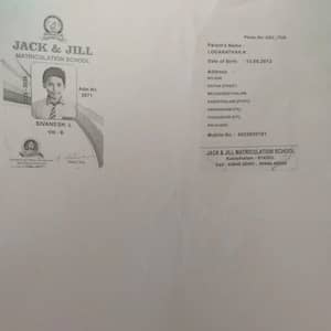 Bonafide certificate